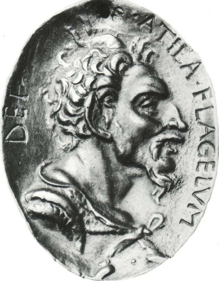 Attilla the Hun Bronze metal