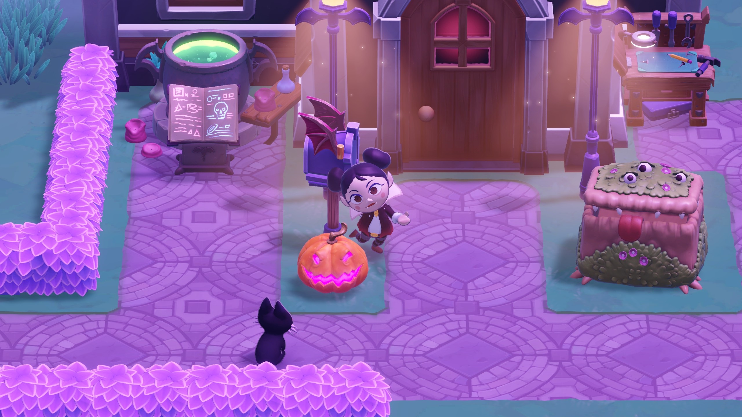  The new demo for this cozy vampire farm sim gives you one week to decorate your spooky property 