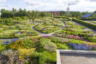 Piet Oudolf's garden for the Vitra Campus