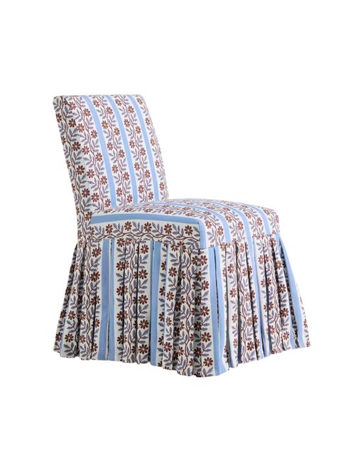 Layla Printed Ruffle Slipcover