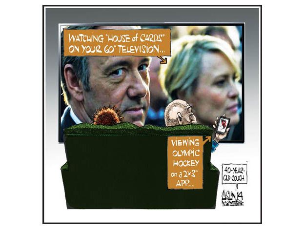 Editorial cartoons House of Cards