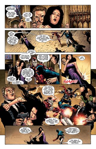 page from Young Avengers #1