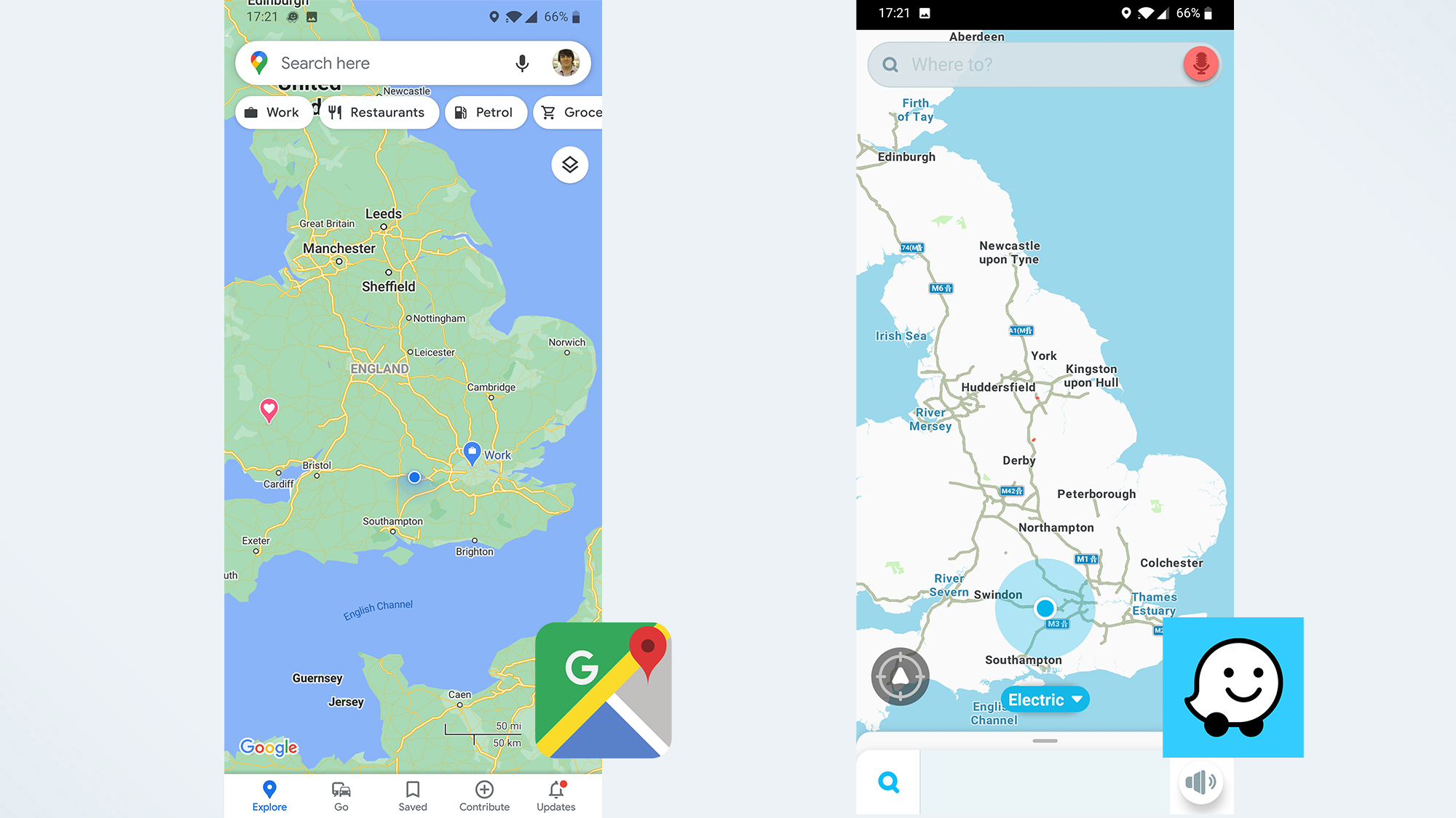 google maps vs waze which navigation