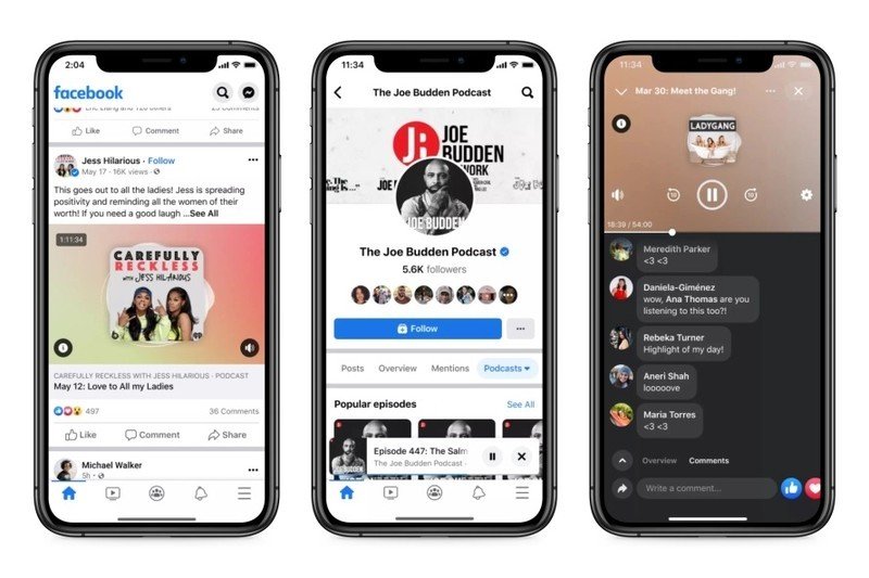 Facebook Podcasts