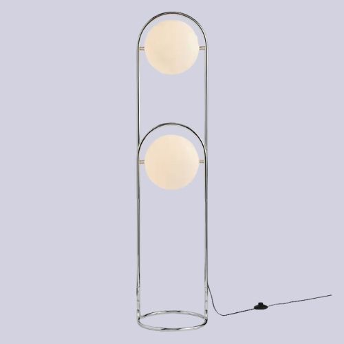 MADE.COM, Chrome Piper Floor Lamp
