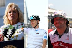 Tadej Pogacar Valtteri Bottas First Lady Dr. Jill Biden Tour de France Femmes 