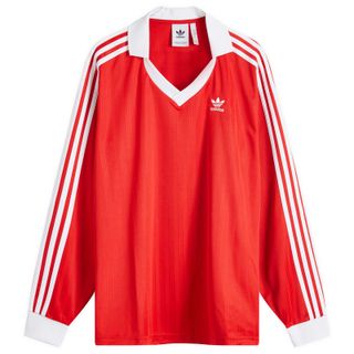 Adidas Pique Long Sleeve T-Shirt