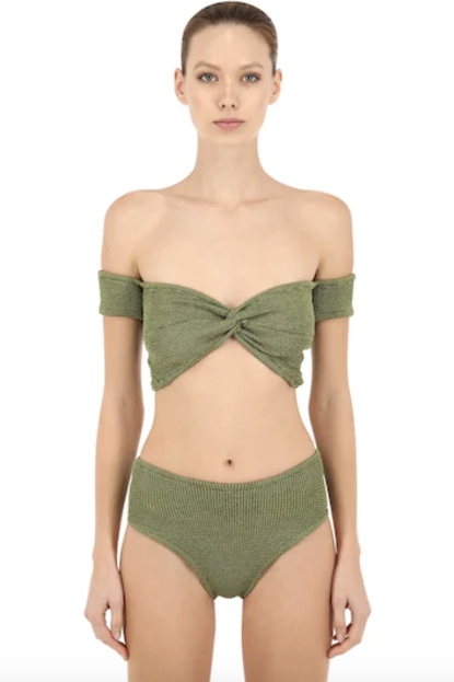Hunza G - Brigette Seersucker Bikini Set
