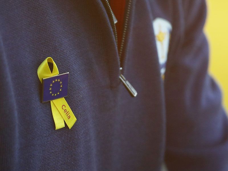 Why Are Players Wearing Yellow Ribbons At The Ryder Cup?