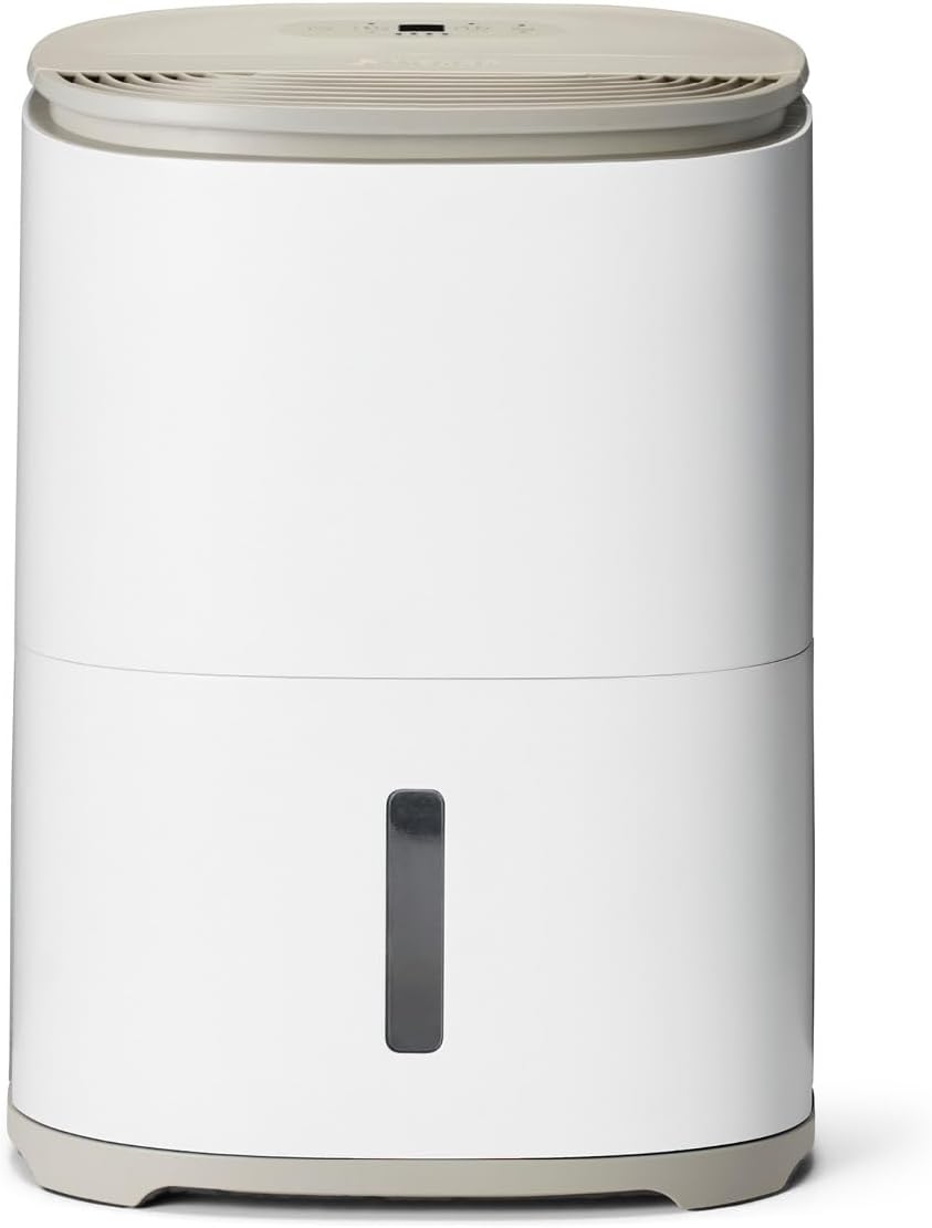 Meacodry Arete® One 6l Dehumidifier & Air Purifier | Compact, Ultra-Quiet 32db | Ideal Bedroom Dehumidifier for Small Rooms & Flats | H13 Hepa | Smart, Night & Laundry Modes | 1.8l Tank