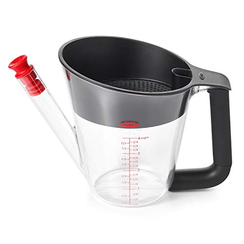Oxo Good Grips 4 Cup Fat Separator, Clear