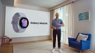 Galaxy Watch 5 at Unpacked August 2022
