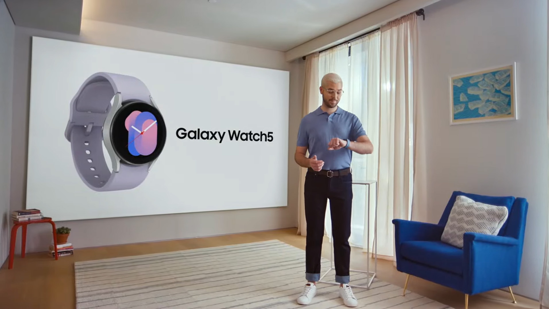 Galaxy Watch 5 at Unpacked August 2022