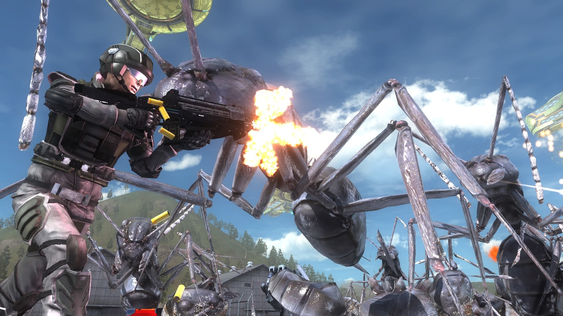 Earth Defense Force 5 is coming to Steam this week | PC Gamer