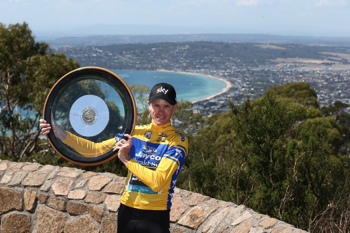 Chris Froome will have his named added to the wheel trophy