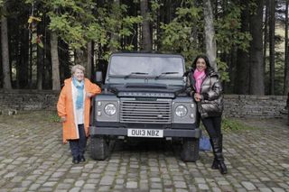 Extraordinary Escapes with Sandi Toksvig and Sindhu in the Highlands.