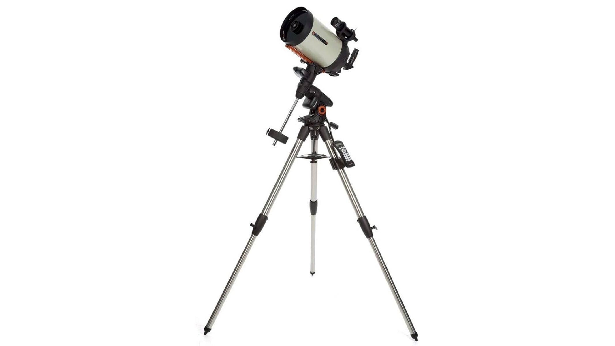 celestron advanced vx 8 edge hd on a white background