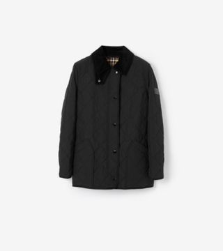 Quilted Thermoregulated Barn Jacket in Black - Women, Nylon | Burberry® Official