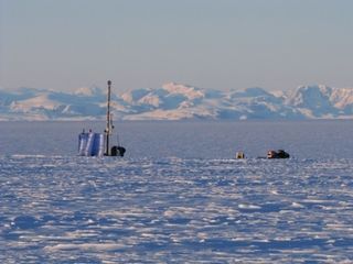 Greenland drilling