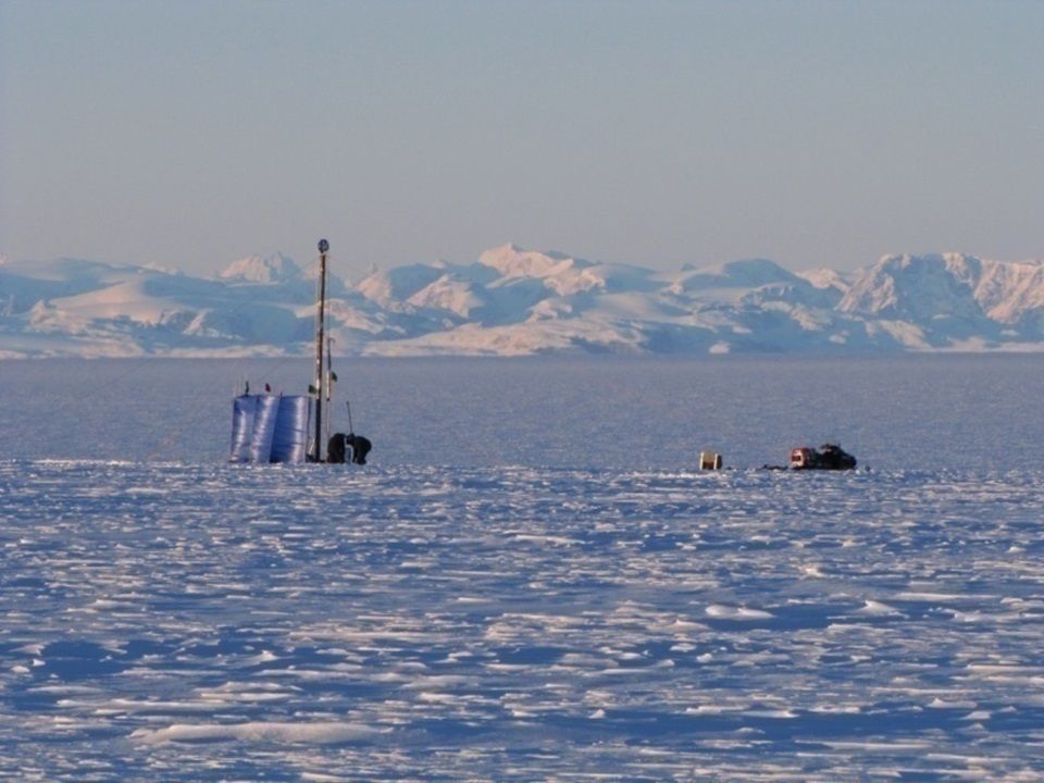 Greenland drilling