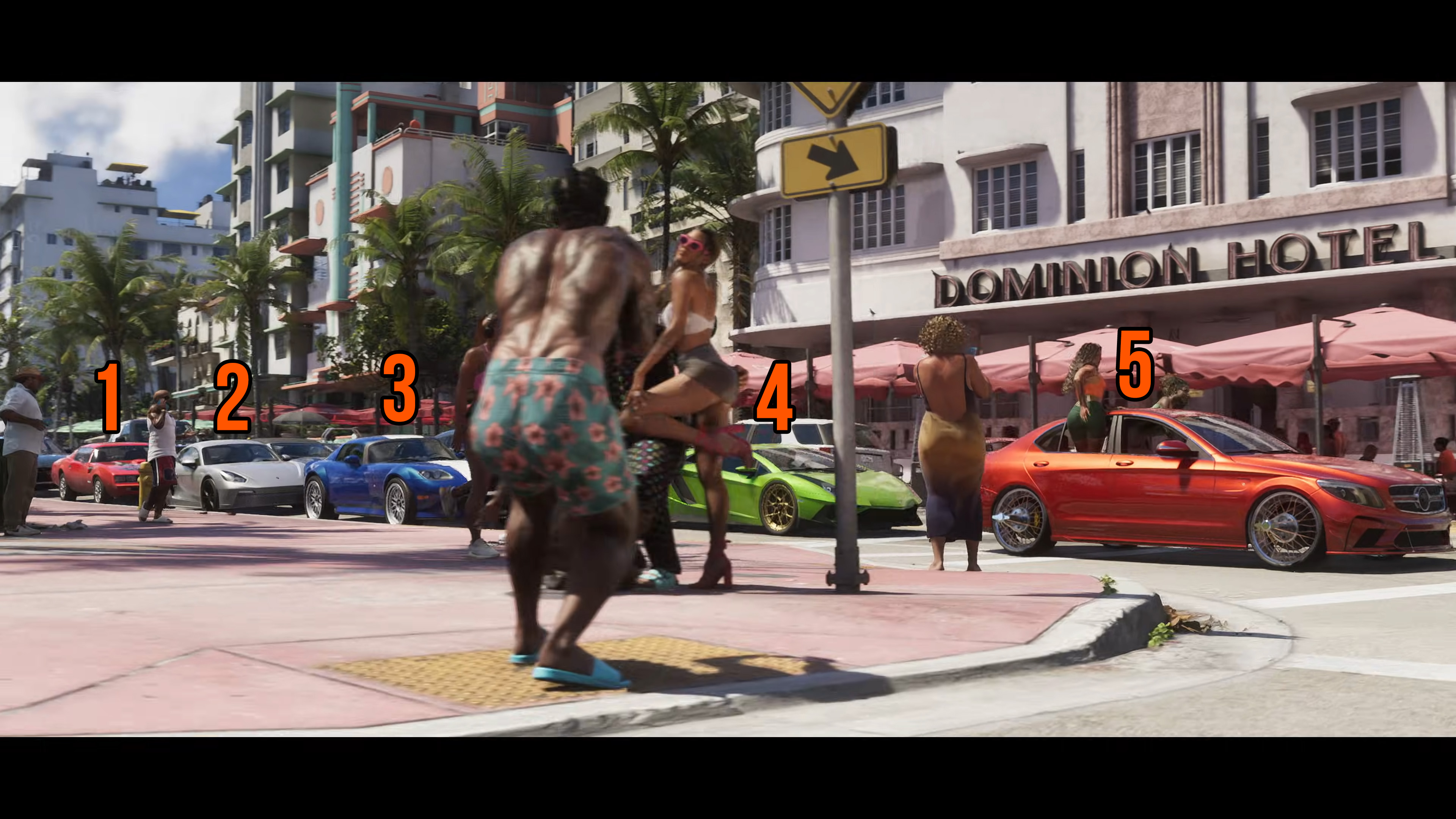 GTA 6 cars from trailer 2