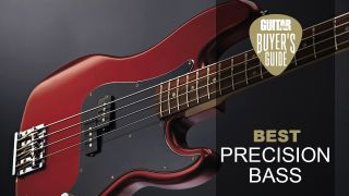 Fender Nat Mendel P bass in red