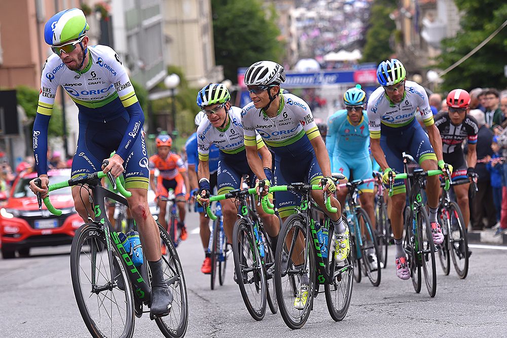 Orica-GreenEdge enter the circuits with runner-up overall Esteban Chaves