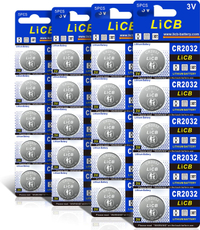 LiCB CR2032 Battery (20-Pack)