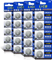 LiCB CR2032 Battery (20-Pack)