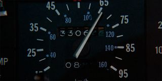 DeLorean Time Machine speedometer in Back To The Future