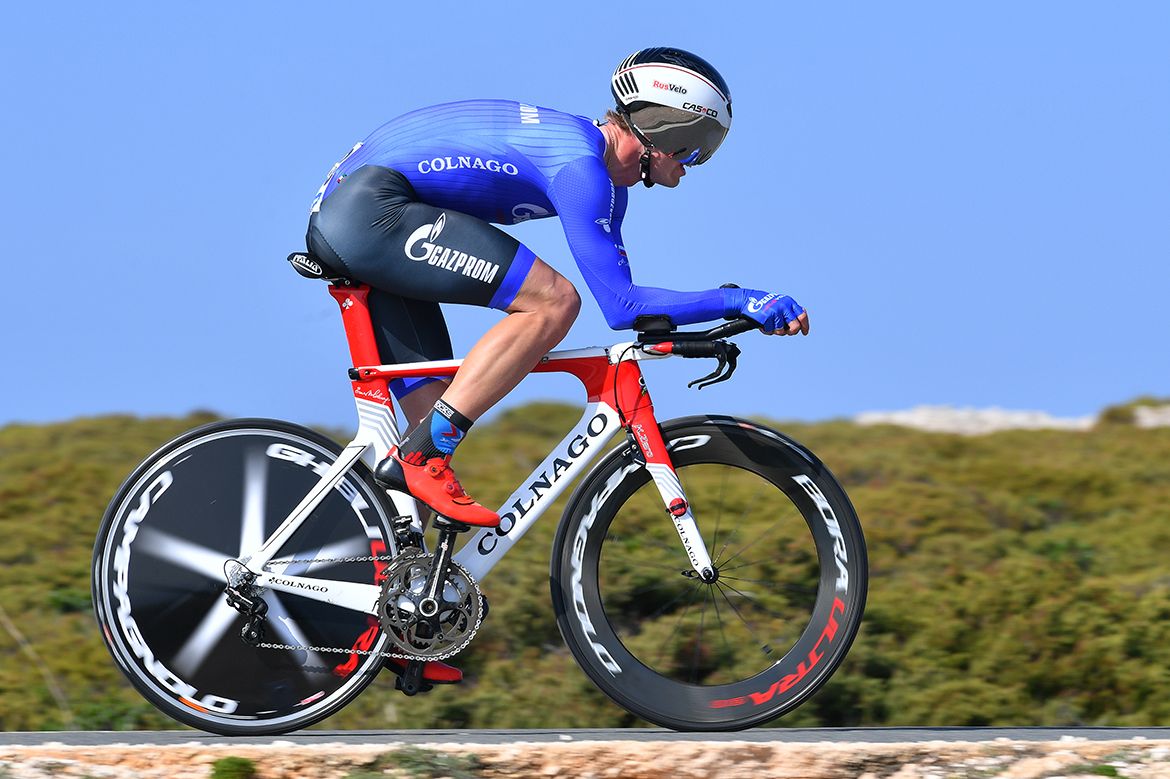 Igor Boev was among the first 10 riders out on the road in Friday's stage 3 time trial at the Volta ao Algarve.