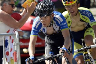 Leopold De Konig on stage thirteen of the 2014 Tour de FRance