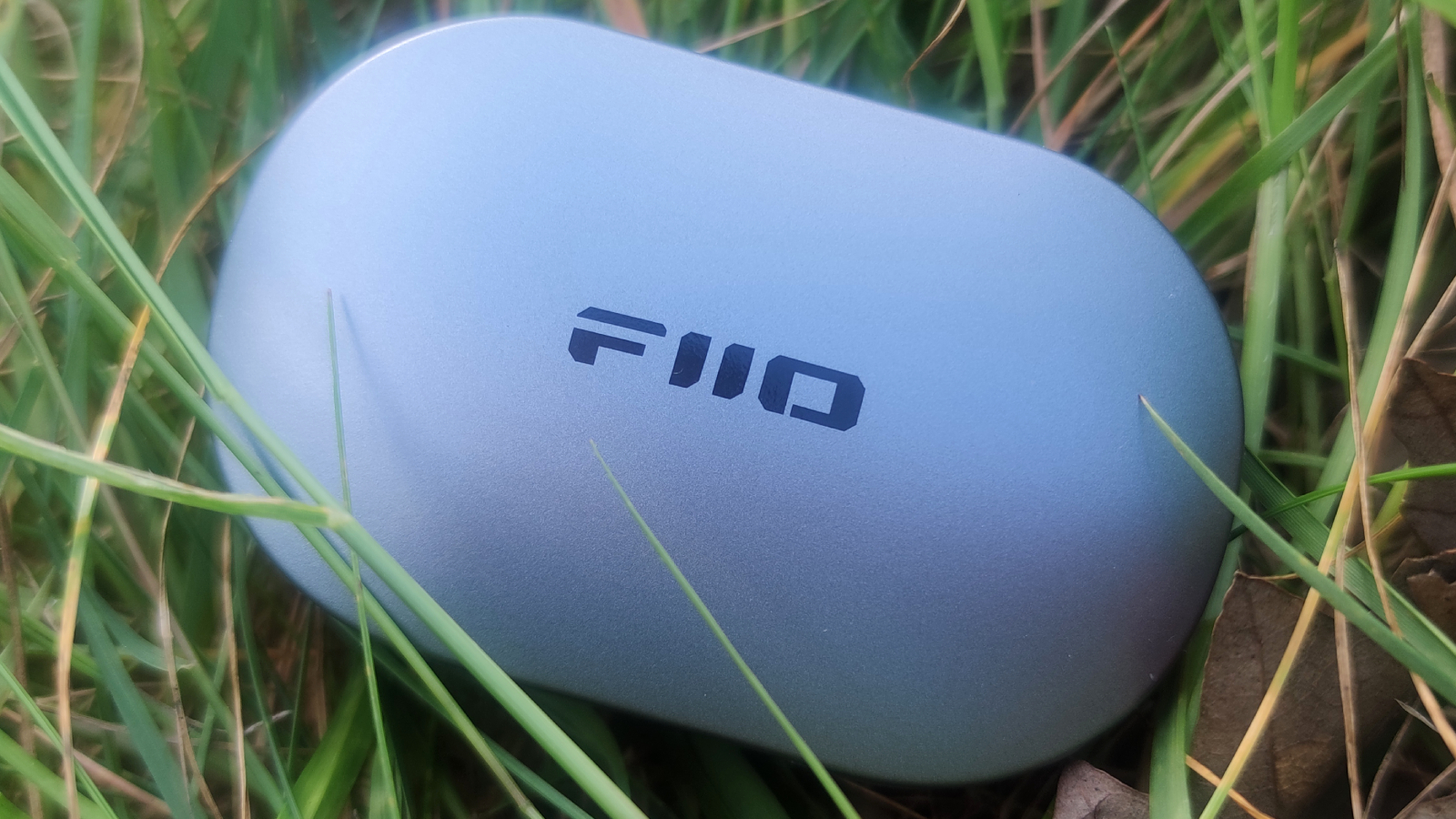 The FiiO FW3 on a grassy backdrop.