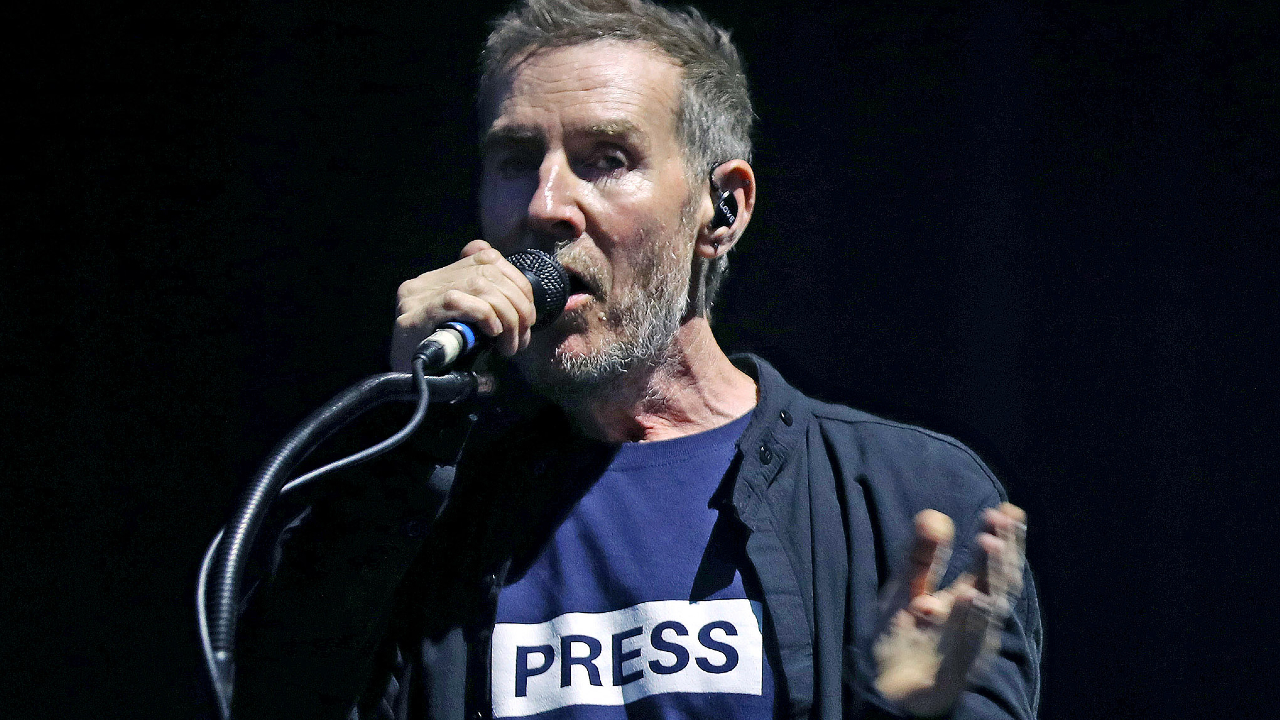 Robert Del Naja playing live with Massive Attack in 2025
