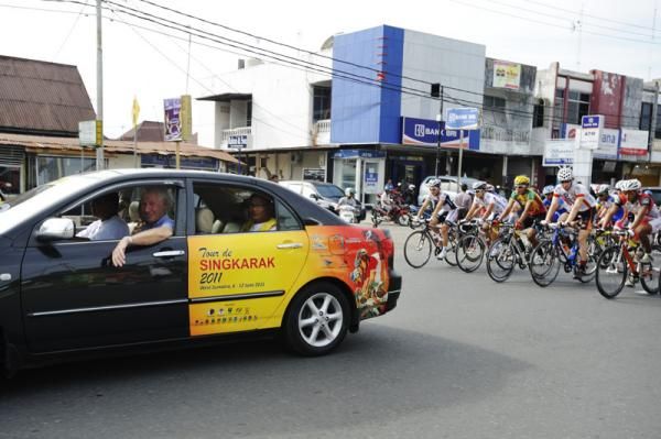 Some of the riders enjoyed a cruise around Padang