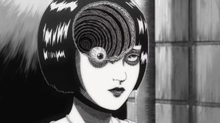 Uzumaki swirl face scene