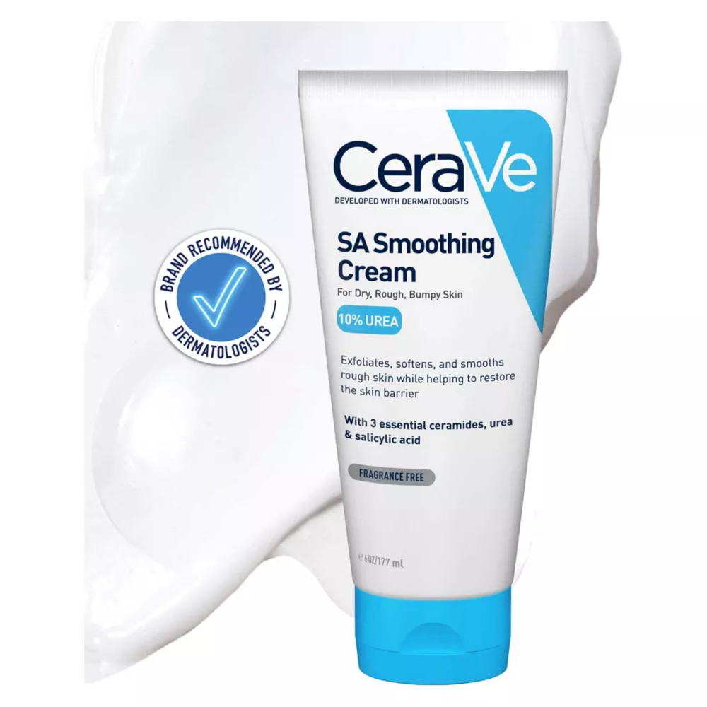 Cerave Sa Smoothing Cream Tube With Salicylic Acid for Dry, Rough &amp;amp; Bumpy Skin 177ml