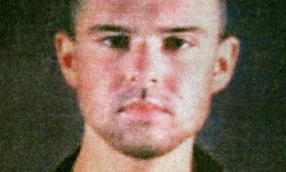 John Walker Lindh, seen here in an undated police photo, was arrested in 2001 as a terrorism suspect, and remains in custody today.