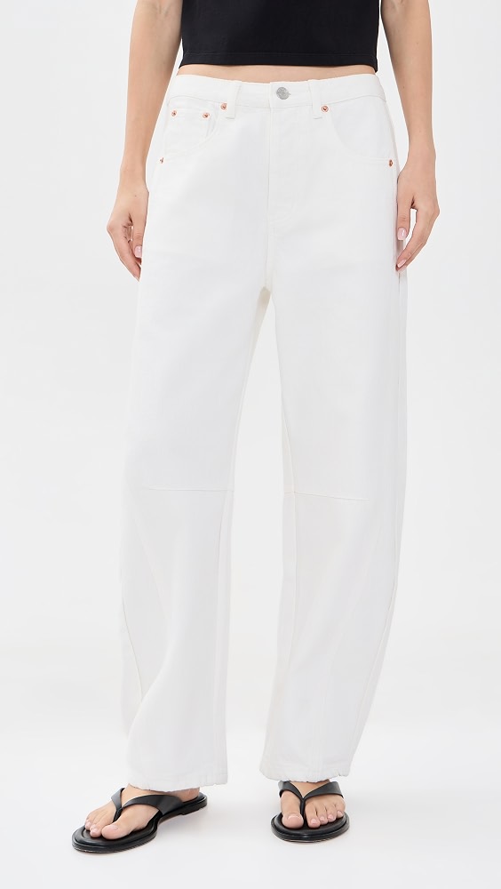 Horseshoe Jeans - White