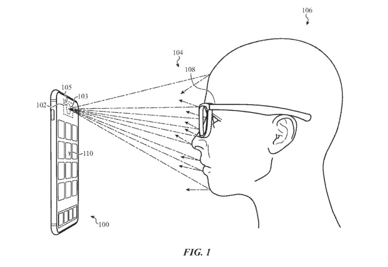 A possible use of Apple glasses shown in a patent application