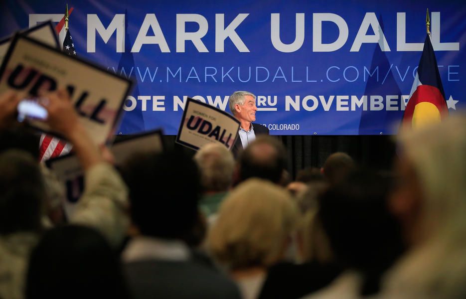 Democrats surging late in Colorado races for Senate, governor