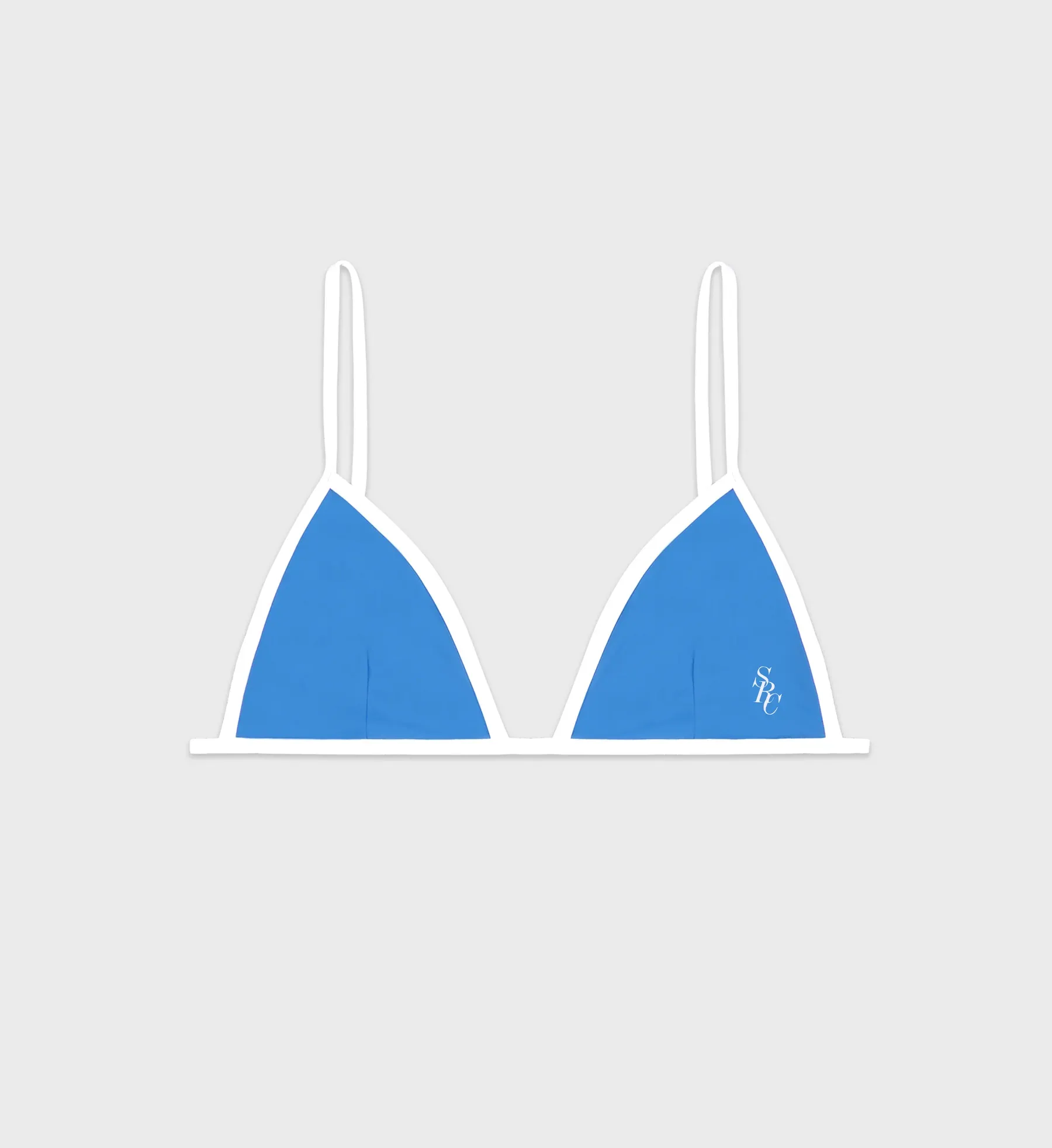 Sporty & Rich, Kate Bikini Top - Juniper/white