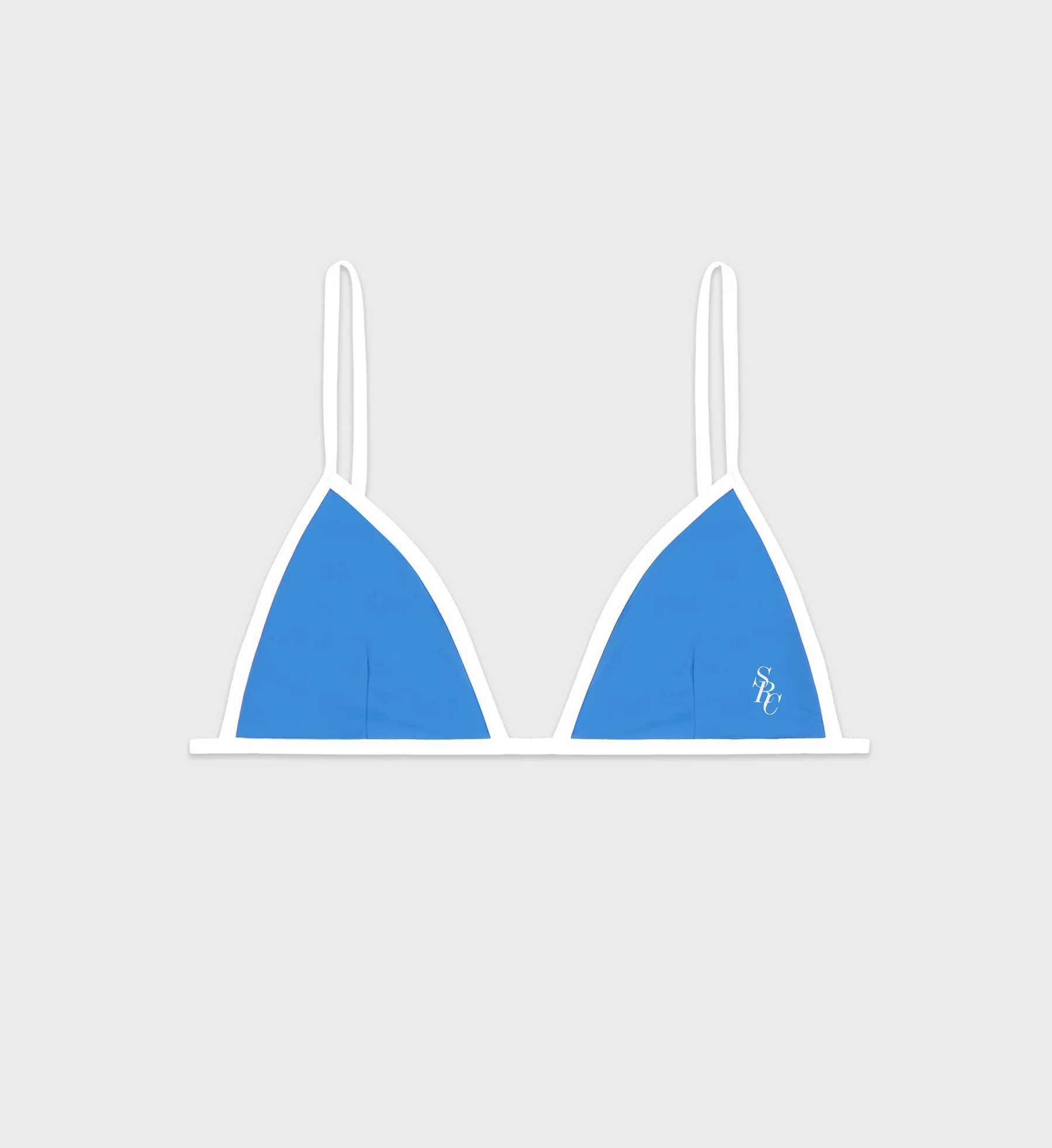 Sporty & Rich, Kate Bikini Top - Juniper/white