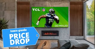 TCL QM7 Mini-LED TV with deals tag