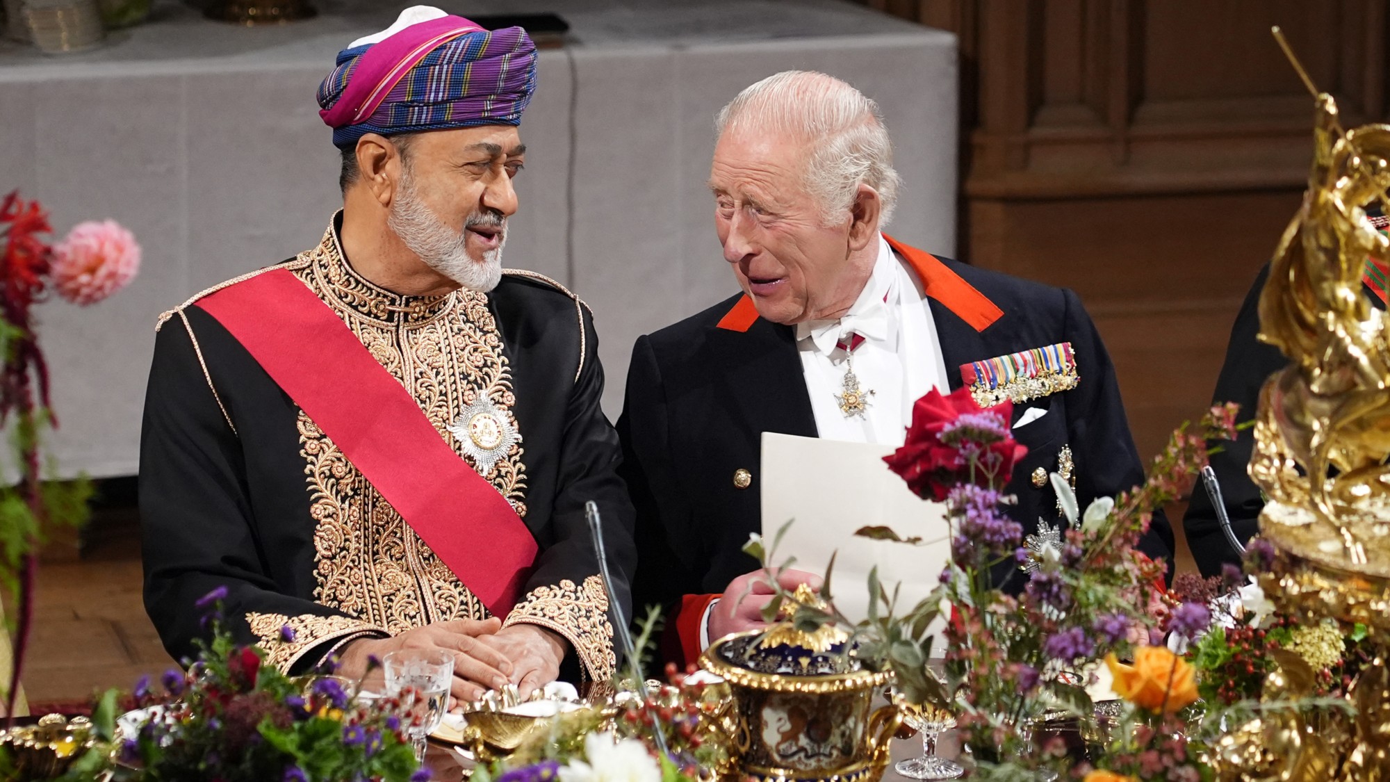 Sultan of Oman and King Charles