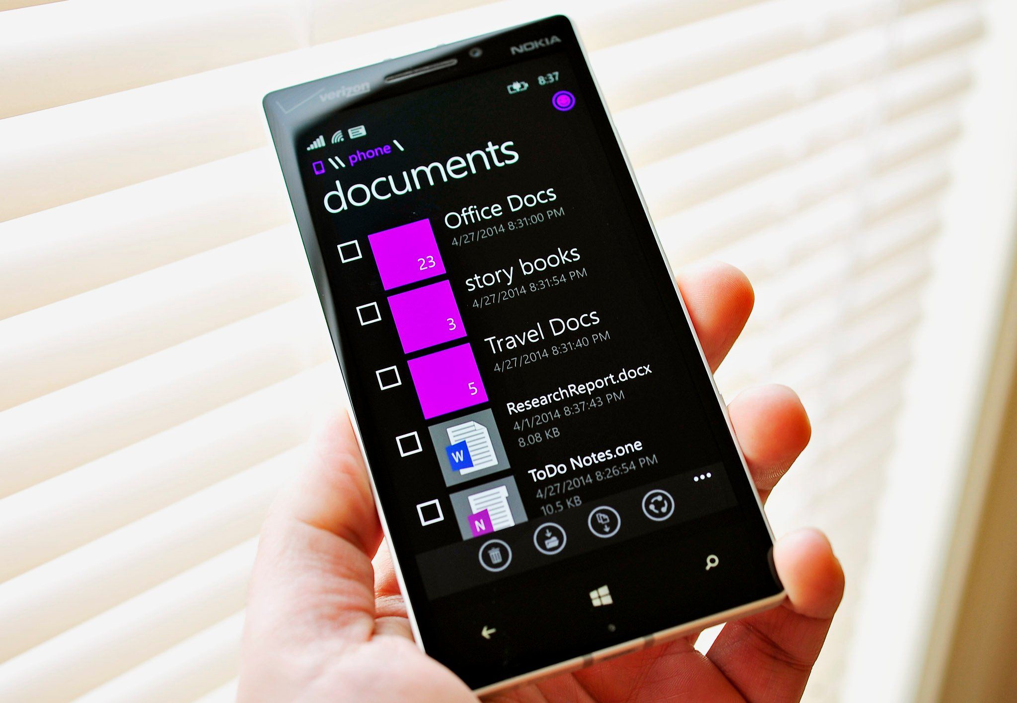 File manager coming to Windows Phone 8.1 in June, will be called Files ...