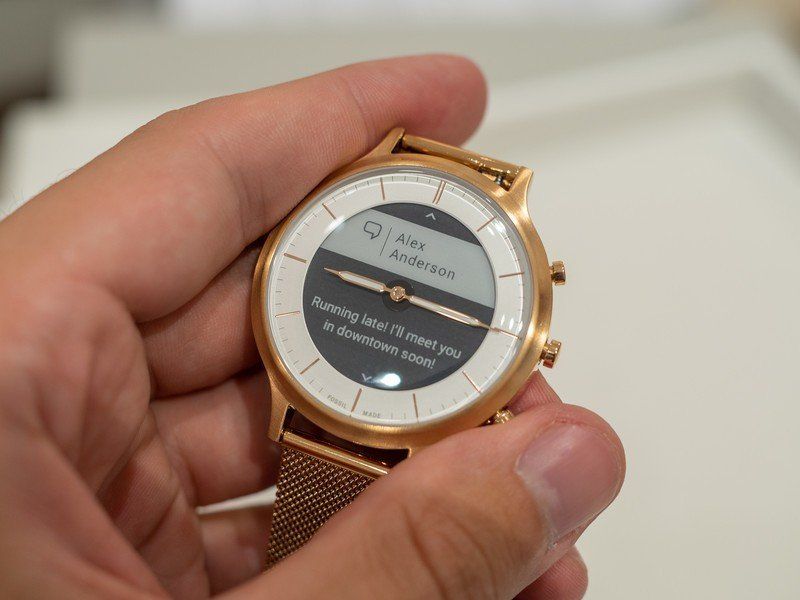 Fossil Hybrid HR smartwatch