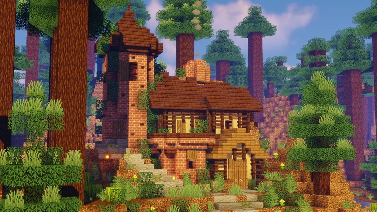 Minecraft cottage