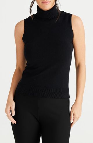 Skye Sleeveless Turtleneck Sweater