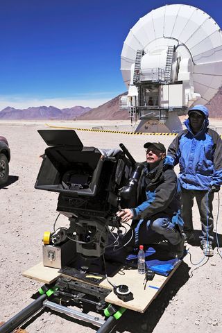 Filming 'Hidden Universe' in Chile